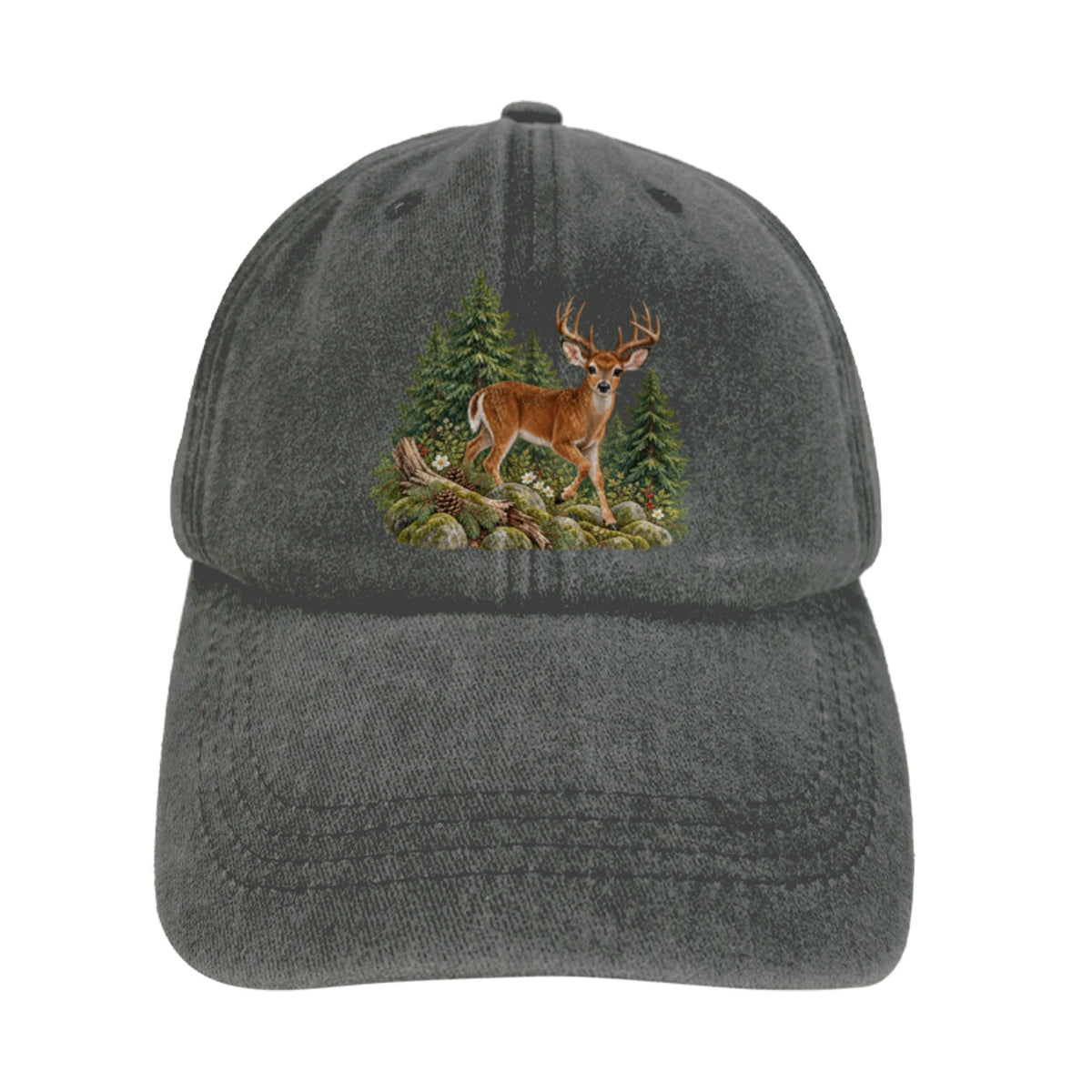 Buck Washed Baseball Cap