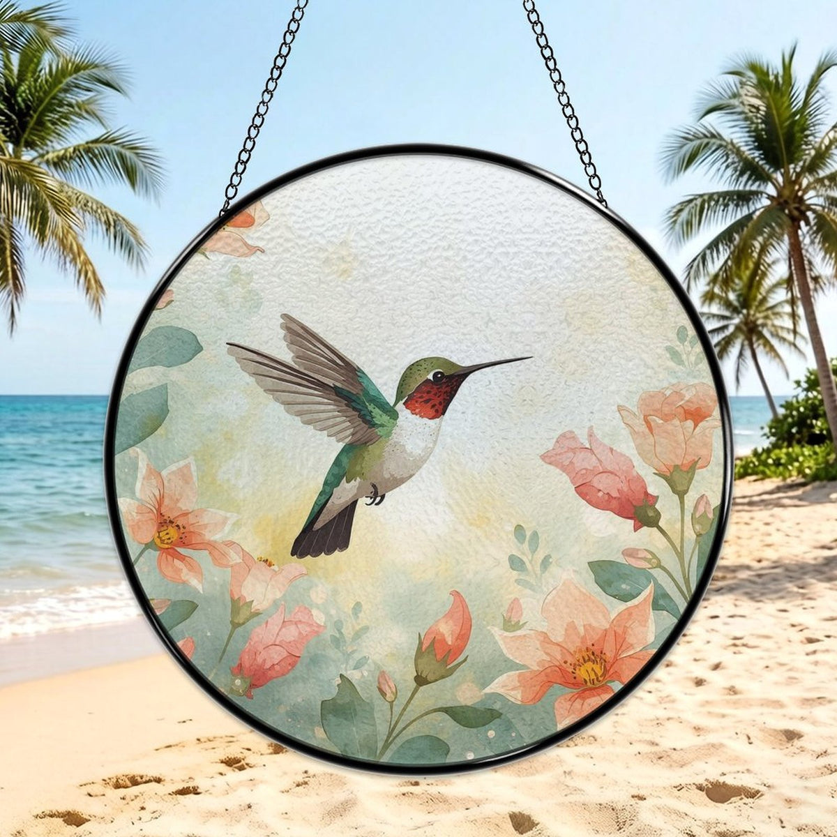 Garden Jewel Glass Suncatcher