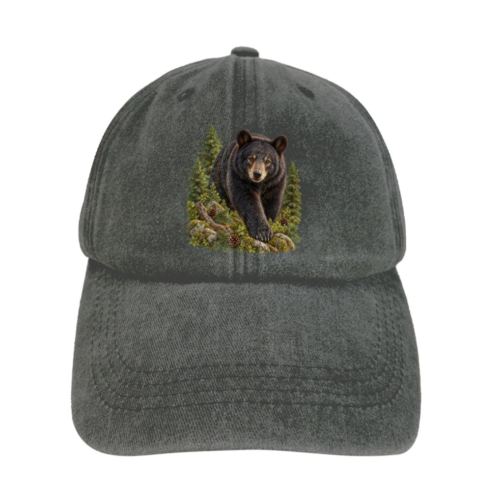 Bear Washed Baseball Cap