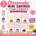 Cheesecake Mini Savings Challenges