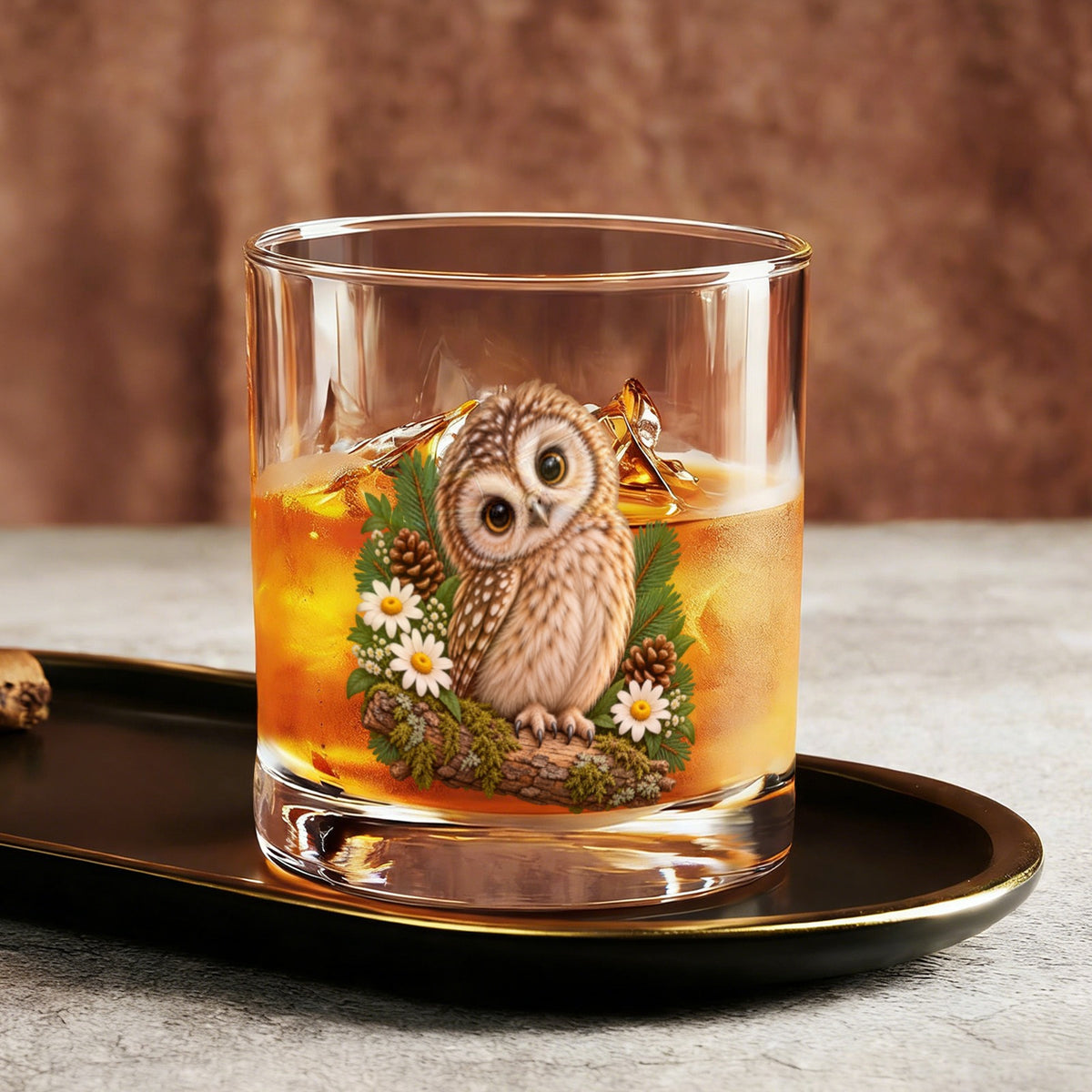 Howlet 10oz Whiskey Glass