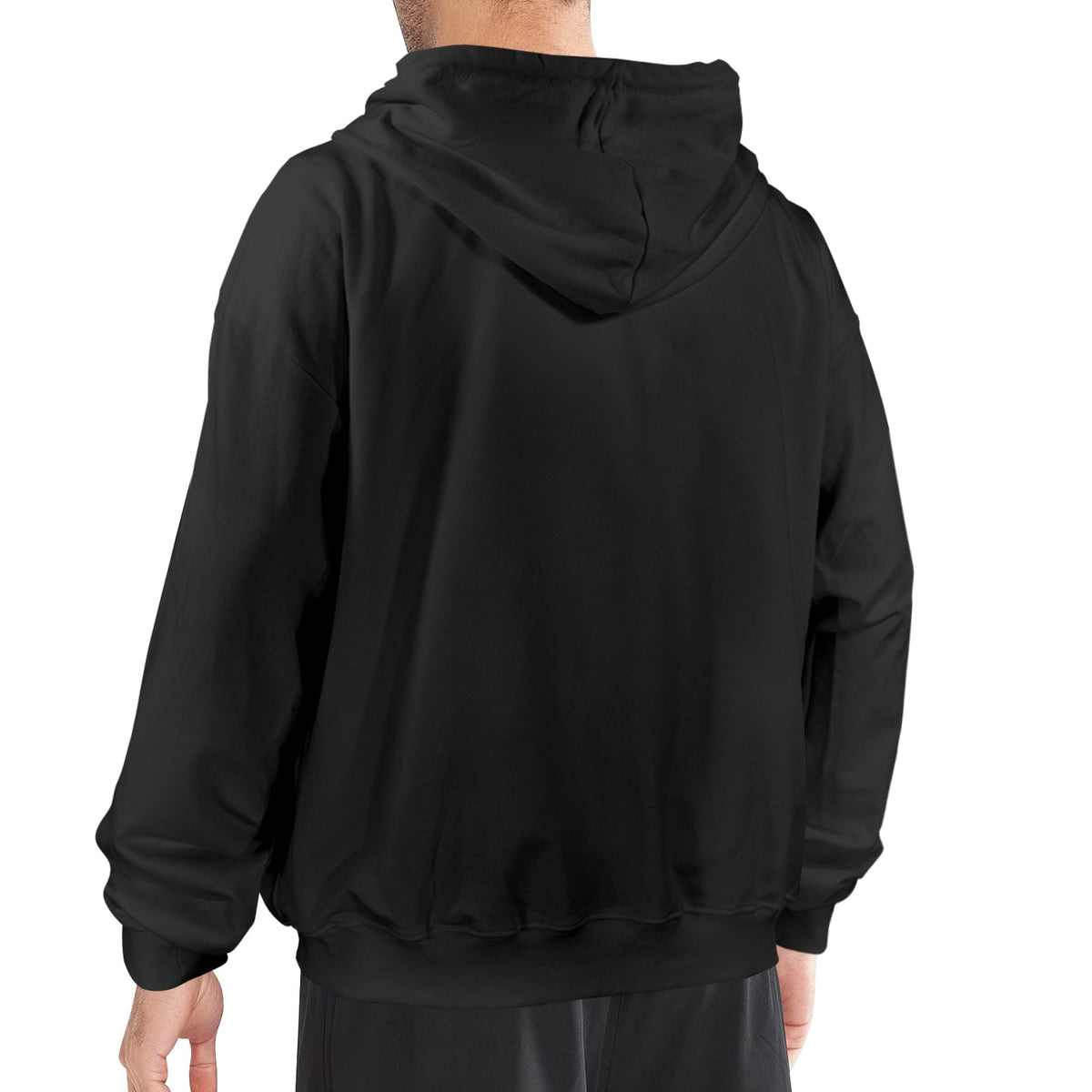 Flying Into Halloween Men's Polyester Hoodie