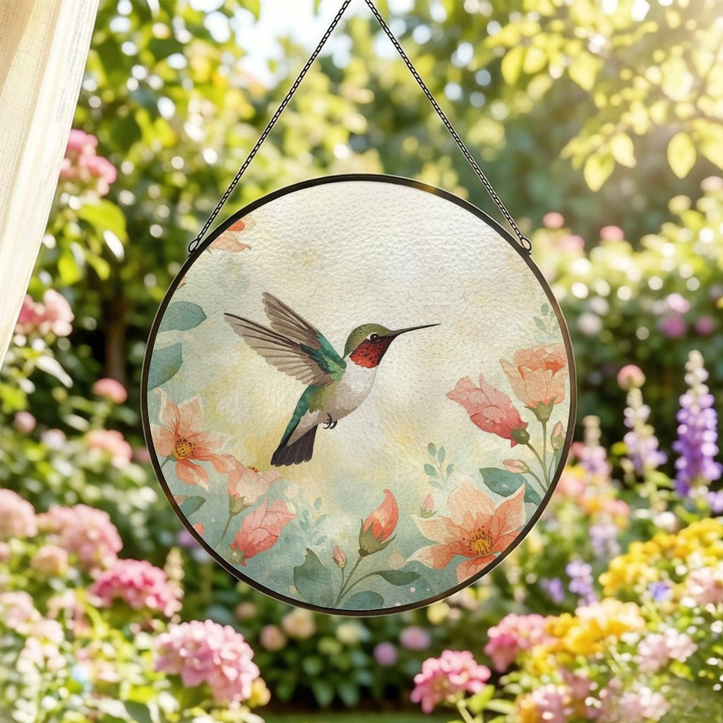 Garden Jewel Glass Suncatcher