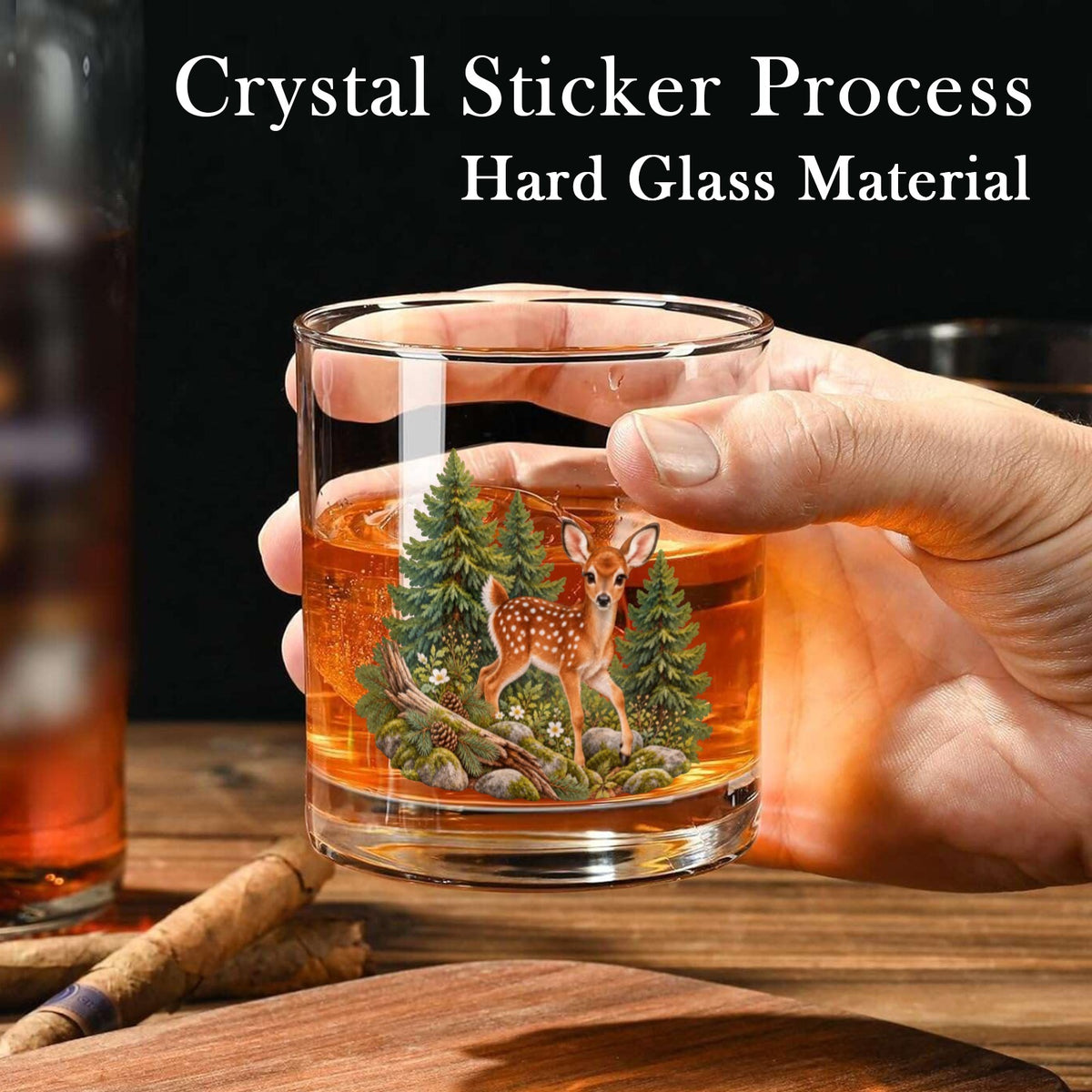 Fawn 10oz Whiskey Glass