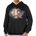 Flying Into Halloween Men's Polyester Hoodie
