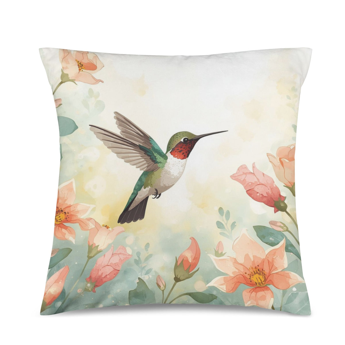 Garden Jewel Velvet Pillow Case 18 x 18 inch (One Side)