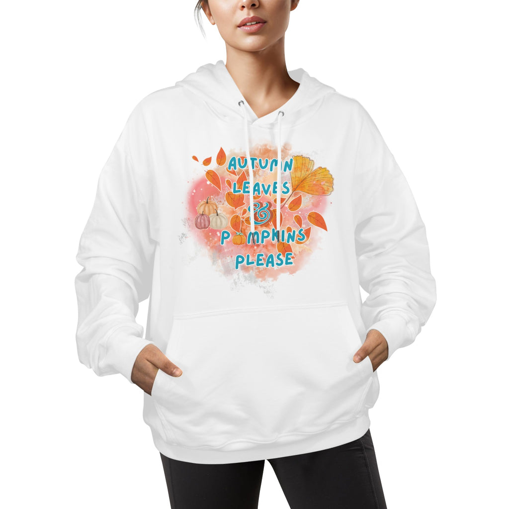 Autumn Leaves Women's Polyester Hoodie