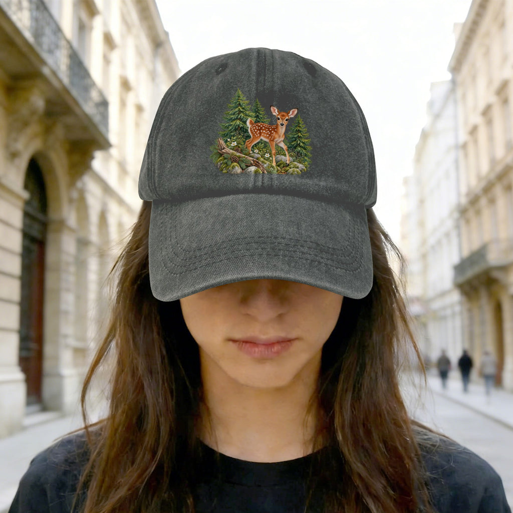 Fawn Washed Baseball Cap