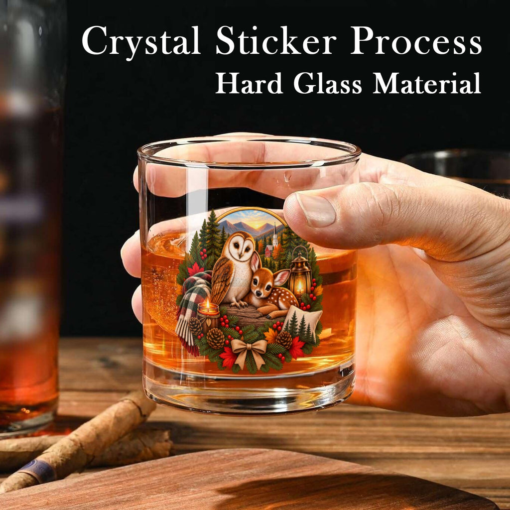 Howlet and Fawn 10oz Whiskey Glass