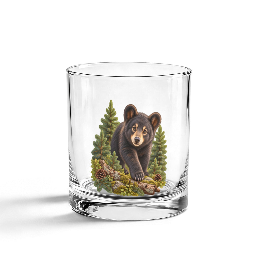 Bear Cub 10oz Whiskey Glass