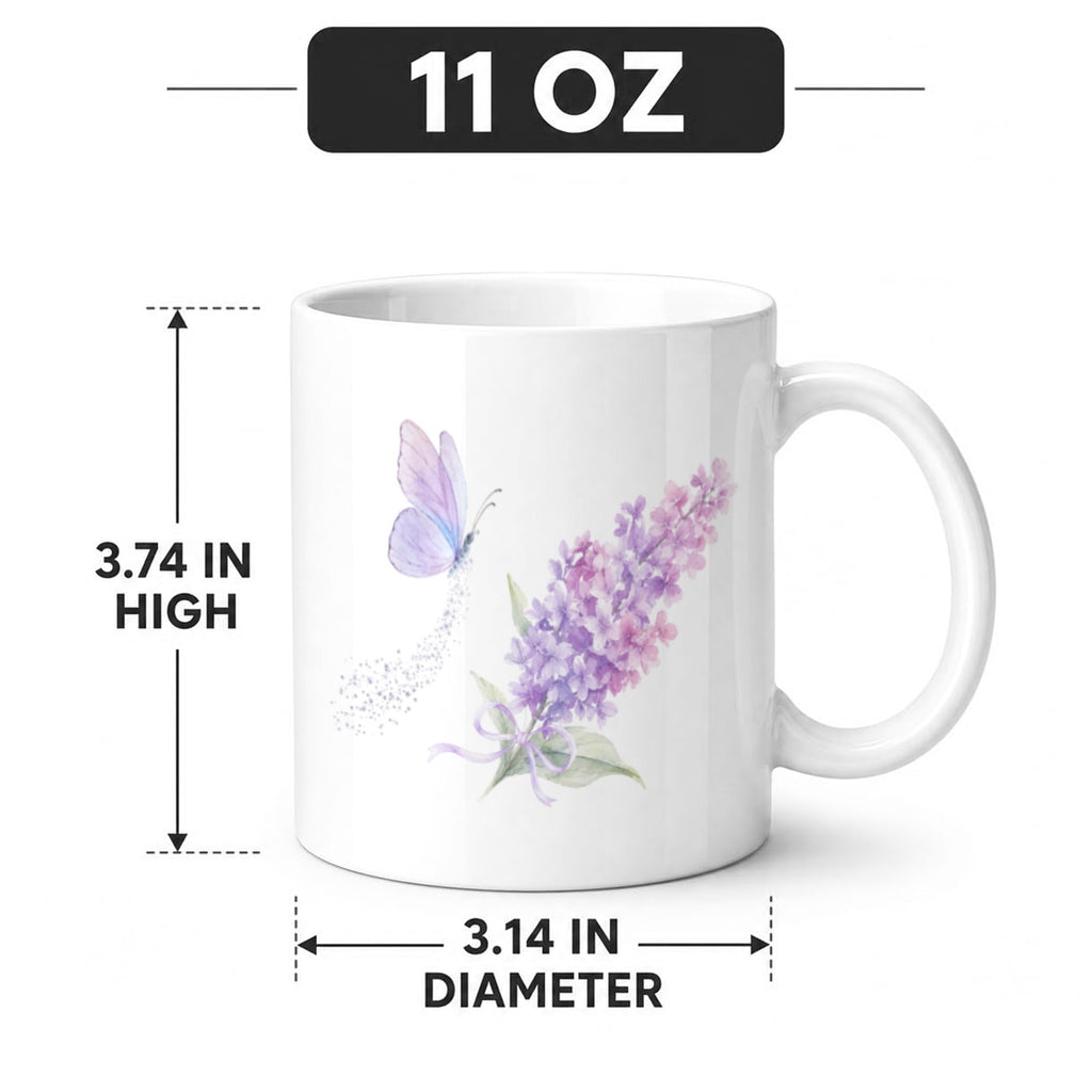 Garden Jewel White Mug (11 oz, One-Sided Print)