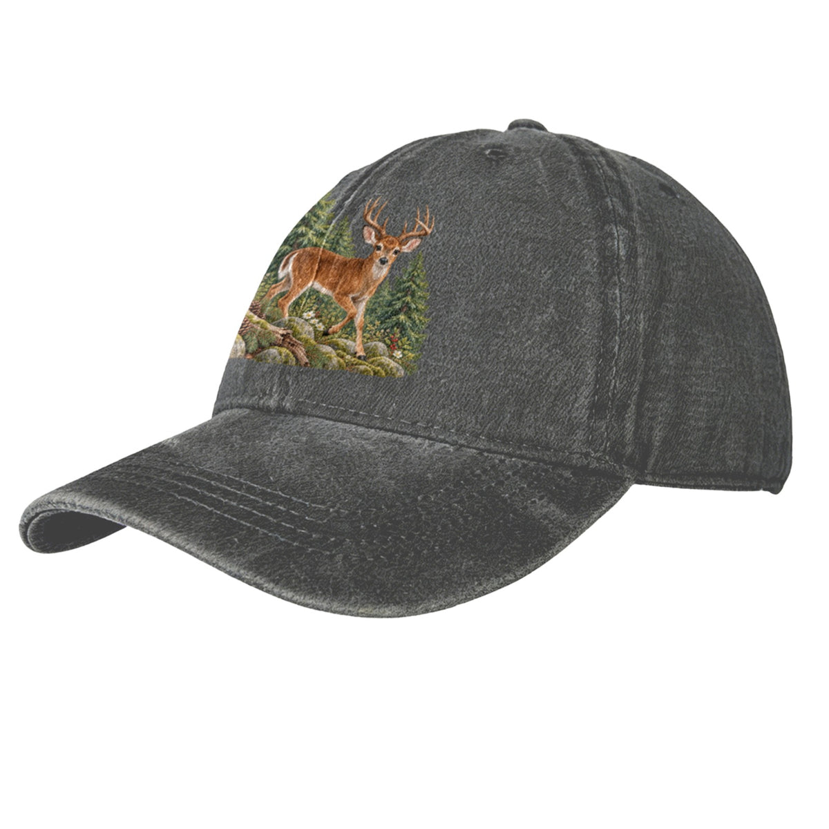 Buck Washed Baseball Cap