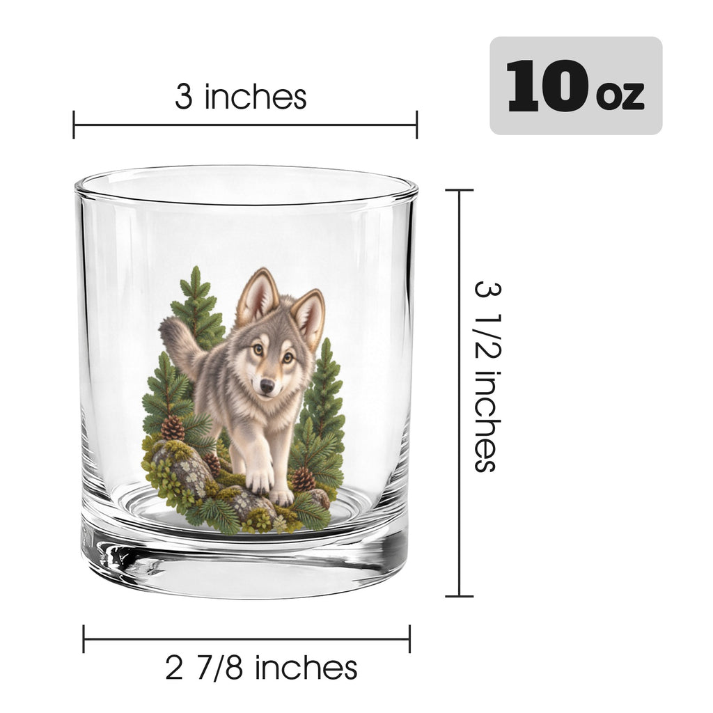 Wolf Cub 10oz Whiskey Glass