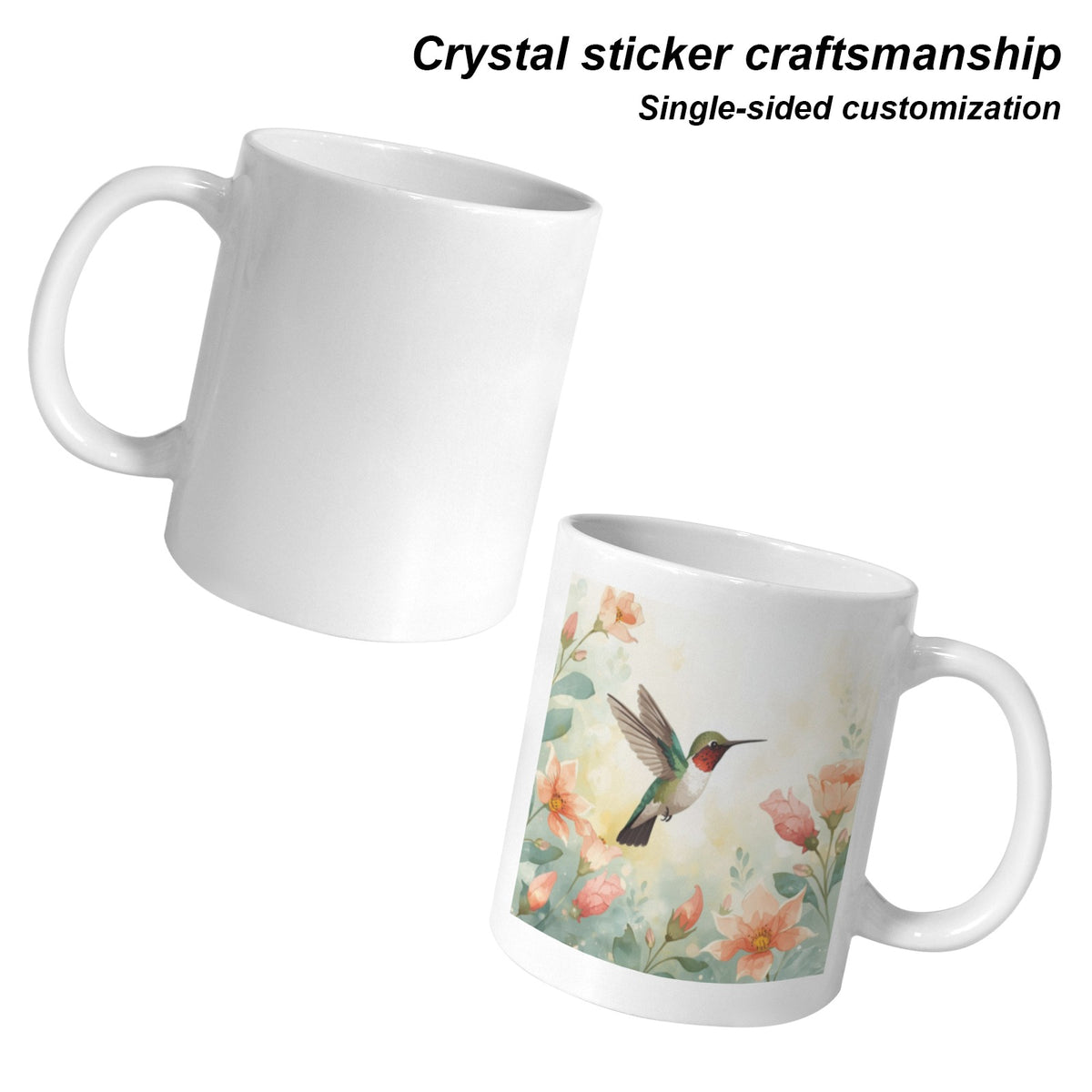 Garden Jewel White Mug (11 oz, One-Sided Print)