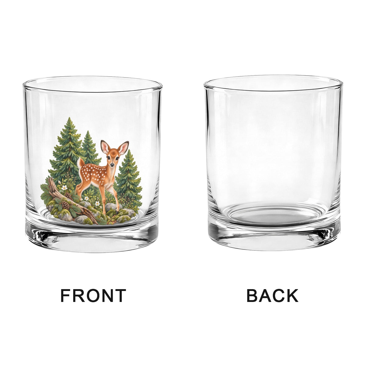 Fawn 10oz Whiskey Glass